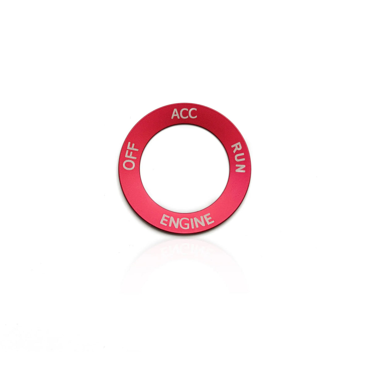 Aluminium alloy decorative ring for Dodge Challenger and Grand Cherokee air conditioning knob in assorted colours.