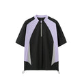 Men's lightweight polyester casual top in solid colour with choice of long or short sleeves