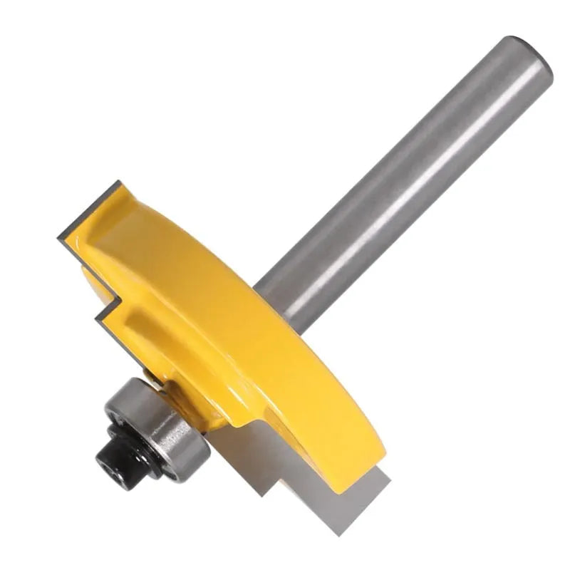 Carbide woodworking cutter for door and window step profiles with 47.62mm cutting diameter and 8mm shank