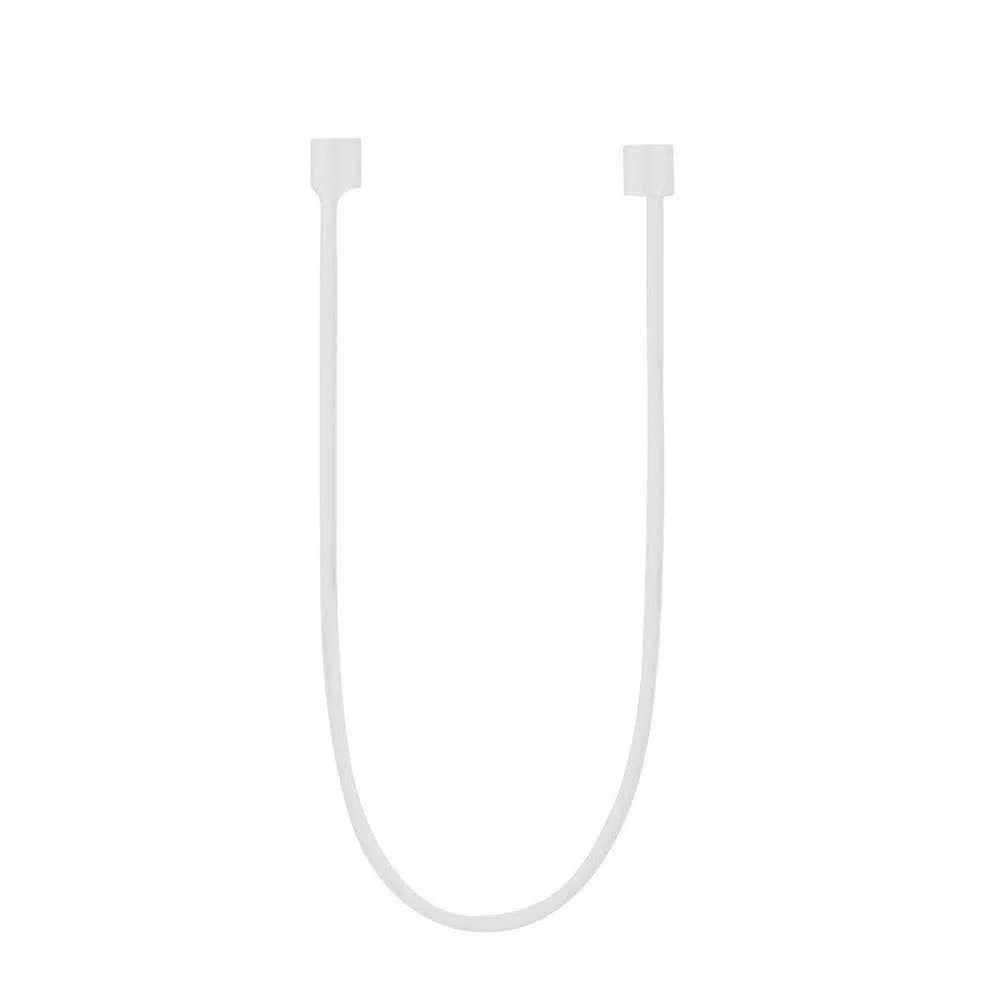 Silicone protective case for AirPods with earmuffs and a detachable anti-lost rope in various colours.