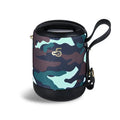 Compact portable Bluetooth speaker in multiple colours with waterproof construction and carrying belt