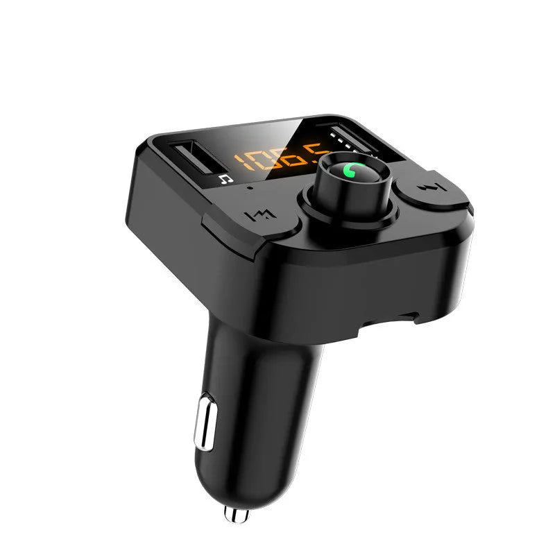 BT36B black car MP3 Bluetooth player with 1.1-inch screen for wireless audio streaming