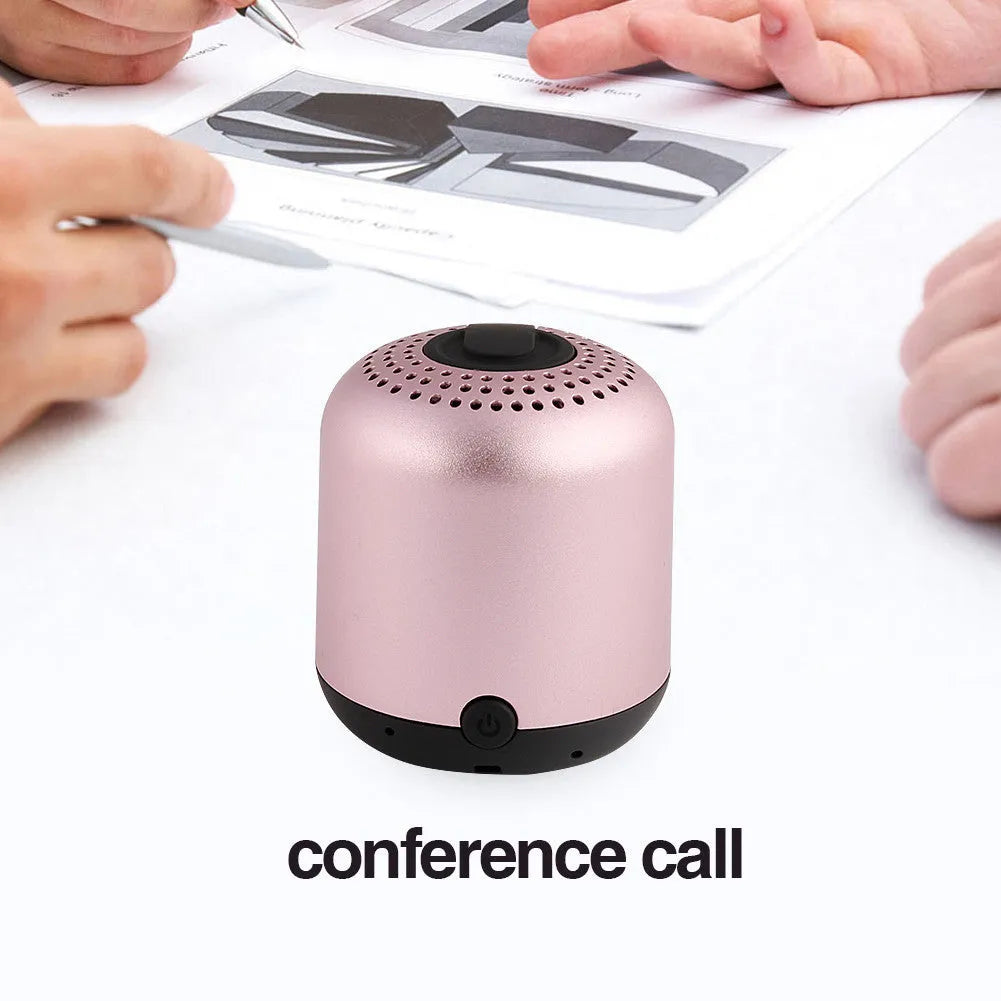 Hieha XQ11 mini cylinder-shaped wireless Bluetooth speaker in various colours with waterproof design