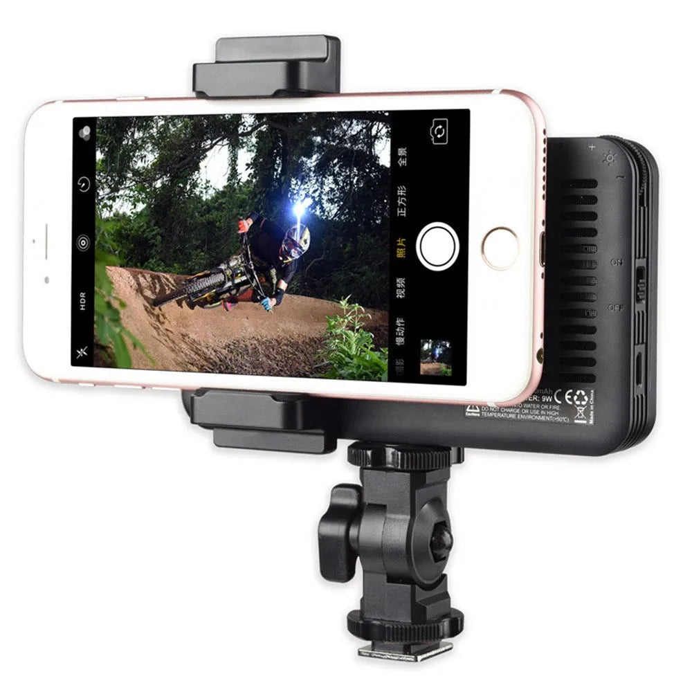 Shenniu M150 ultra-thin LED video light for mobile phone and camera mounting