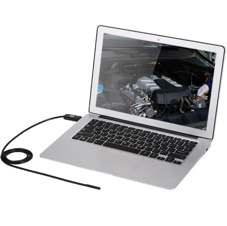 OWSOO 7mm USB endoscope camera with 5M waterproof snake tube and 6 adjustable LEDs for Android inspection