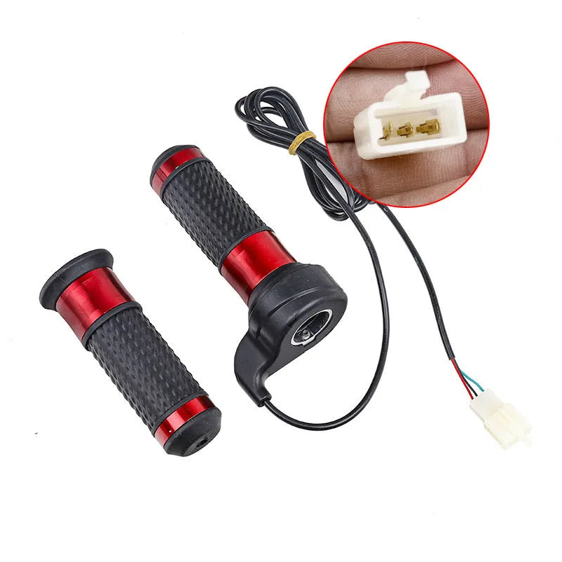 Three-wheel electric car modification accelerator handle with three-speed rotary control and multiple colour options