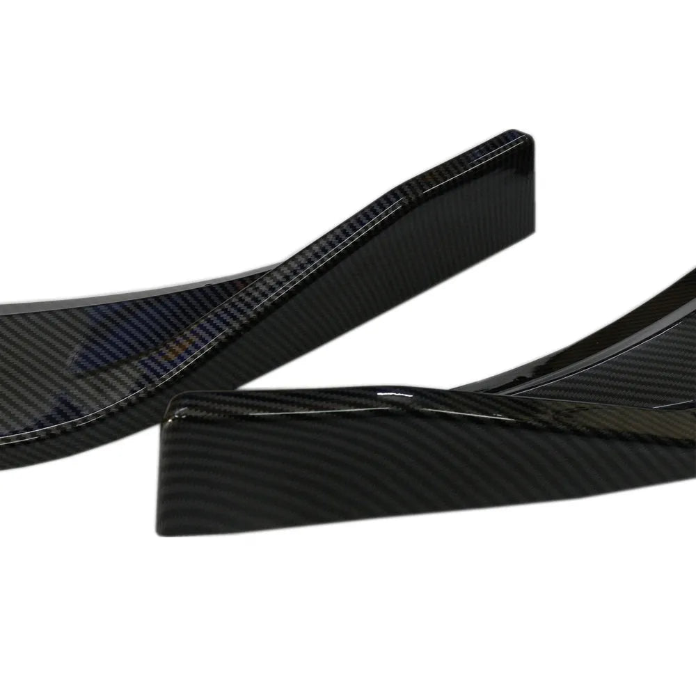 Audi Unksera three-section front shovel spoiler with honeycomb pattern finish