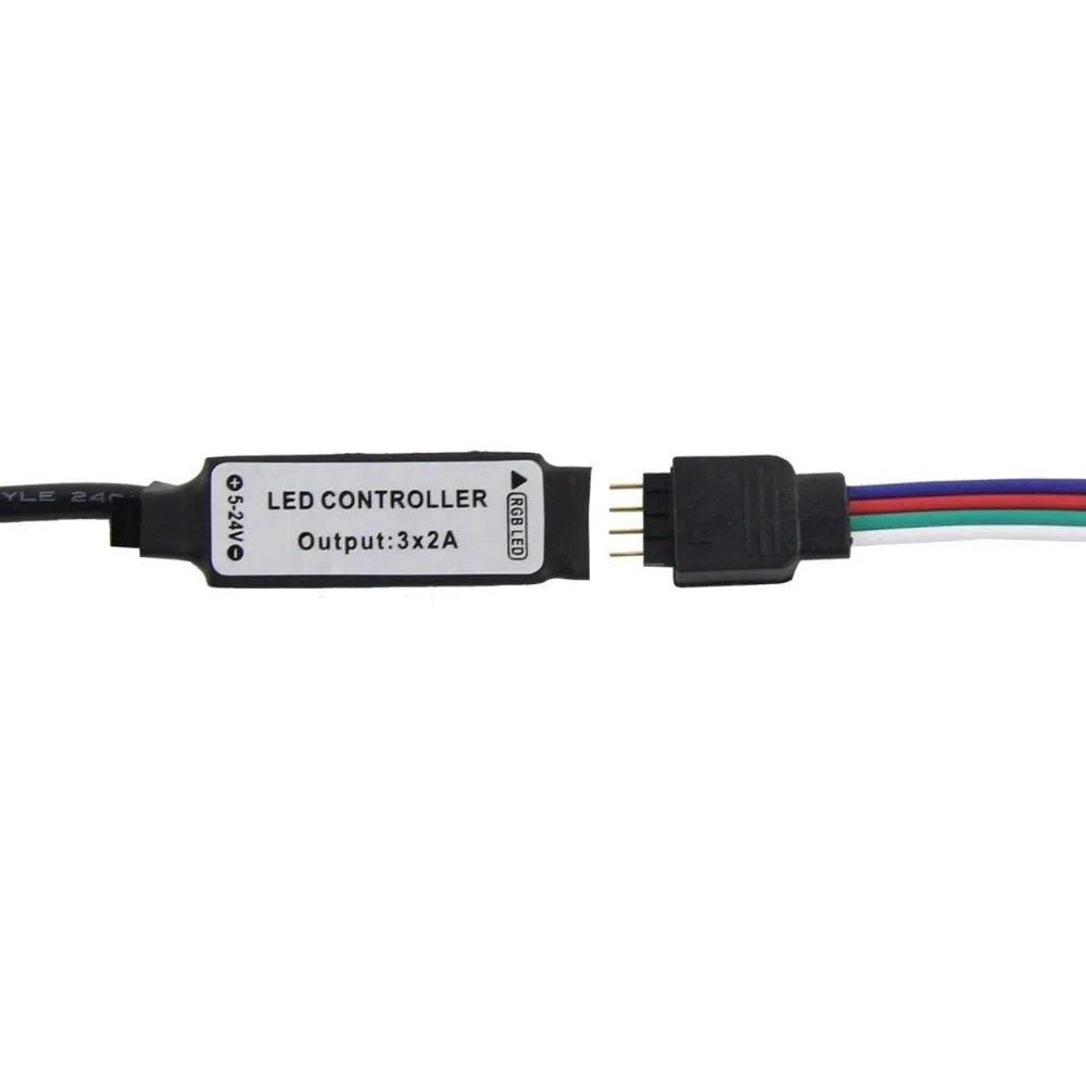 White flexible USB LED light strip showing SMD5050 LEDs, coiled next to its USB plug.