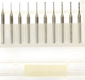 Imported tungsten carbide micro-engraving bit for precision electronics and hardware engraving.
