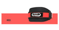 Black nylon fitness weightlifting waistband belt for adult training