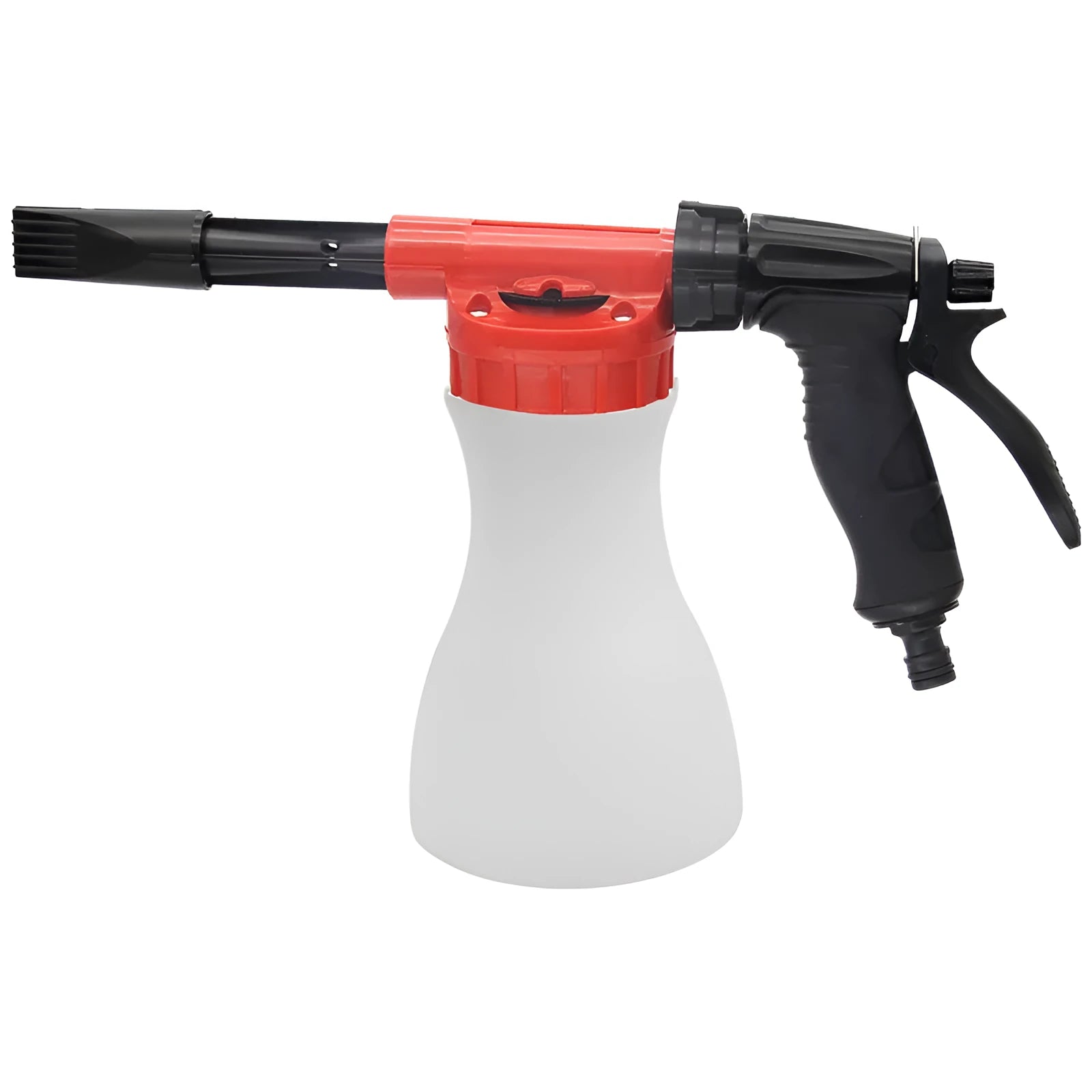 Green foam pot high pressure water gun for garden spraying with ABS plastic and TPR handle