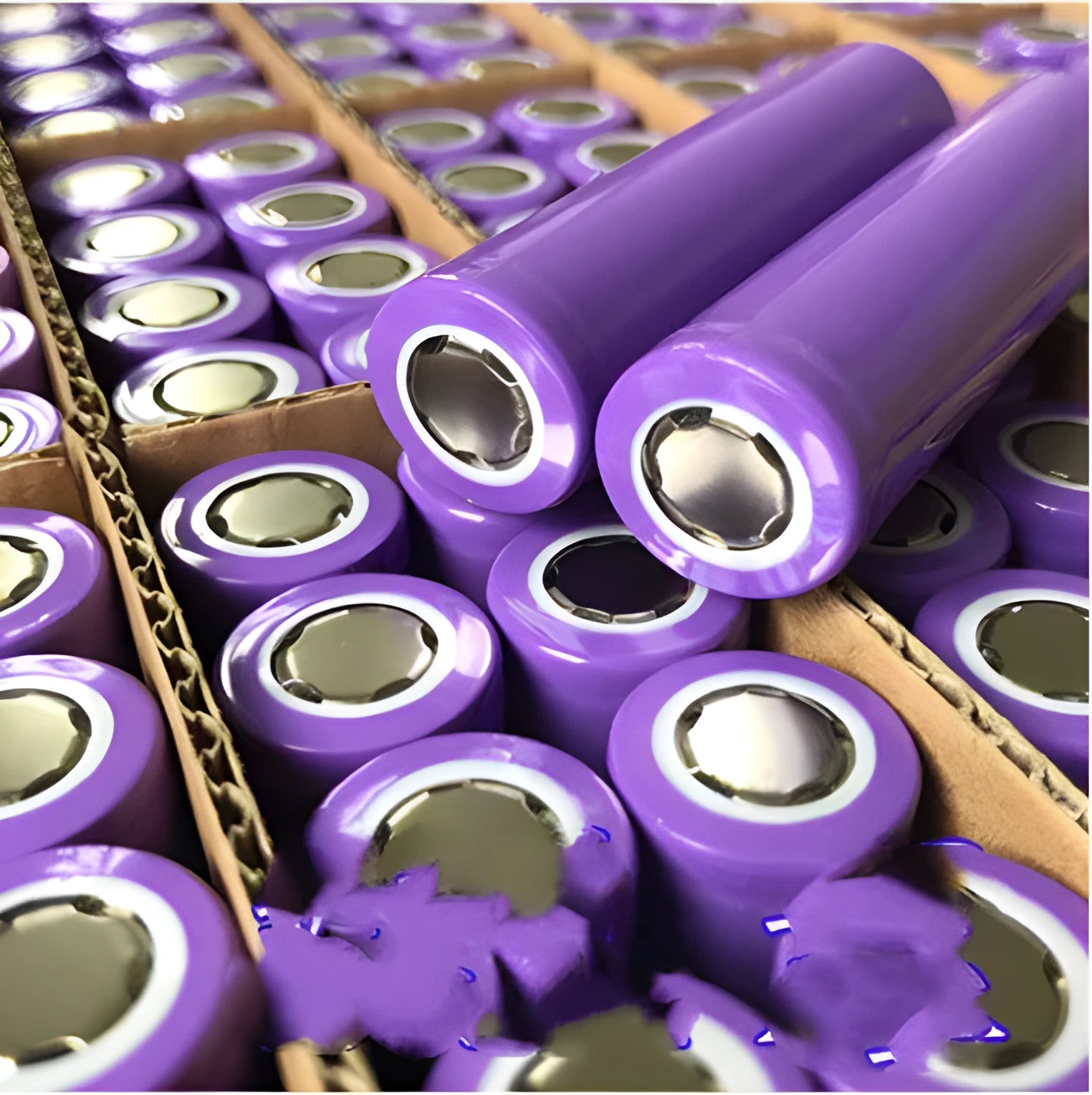 3.7V 2600mAh lithium battery cell with safety protections for high-current applications