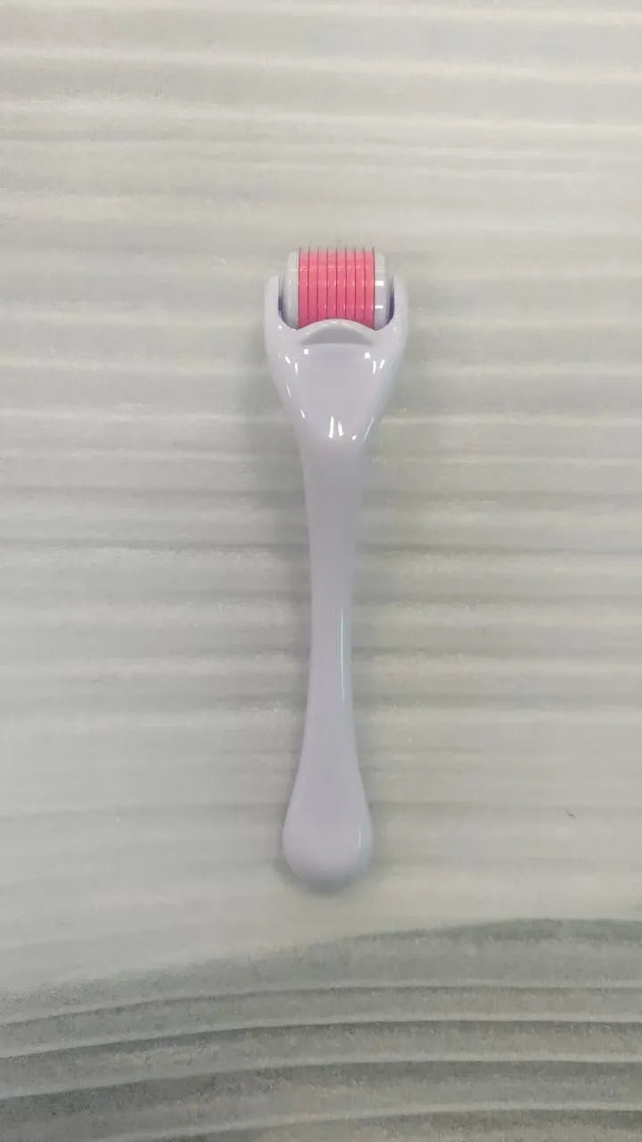 540 micro needle roller derma tool in assorted colours with choice of needle sizes 0.2mm, 0.25mm, 0.3mm.