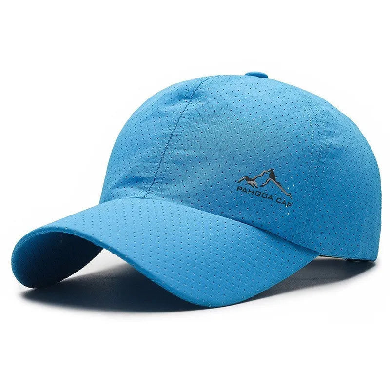 Korean style adjustable baseball cap in Army Green colour with a dome crown for summer sun protection.