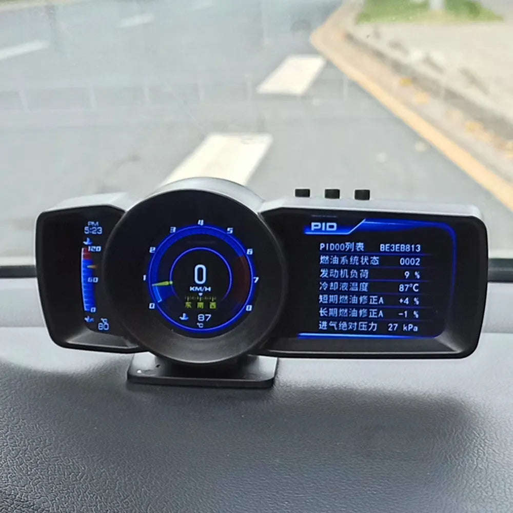OBDII car monitor driving computer with HD screen and GPS BeiDou navigation for A600 vehicles