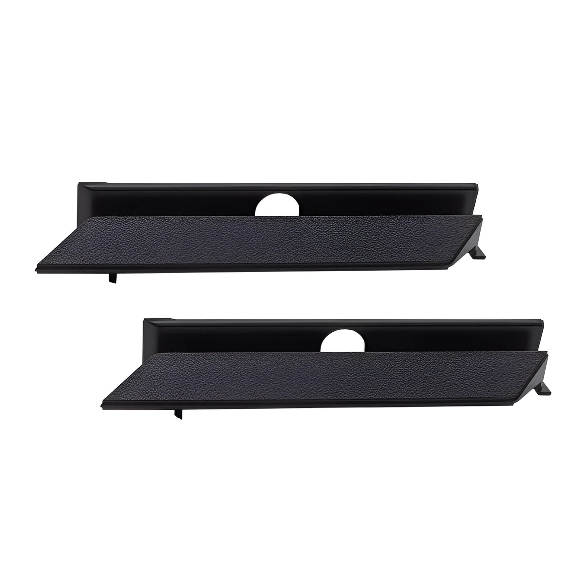 Black PS4 Pro hard drive bottom cover replacement part with mounting strip