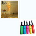 LED luminous transparent bobo balloon rose bouquet with artificial flowers and integrated lighting