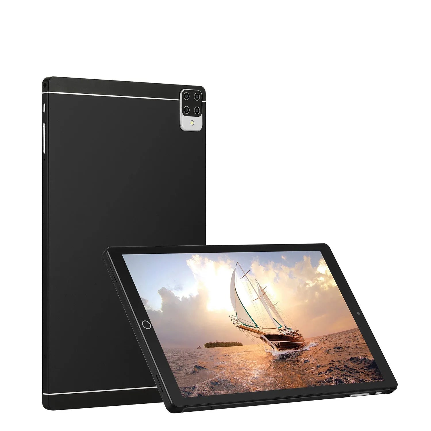 Android 15 tablet with 11.6-inch IPS screen showing home screen interface