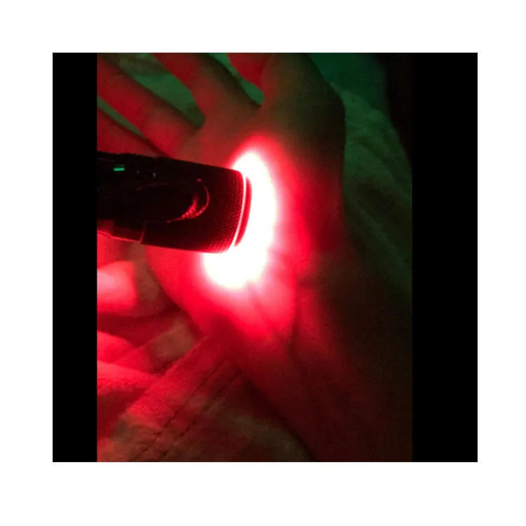Black aluminium alloy Smart Vein Locator device for medical vein illumination.