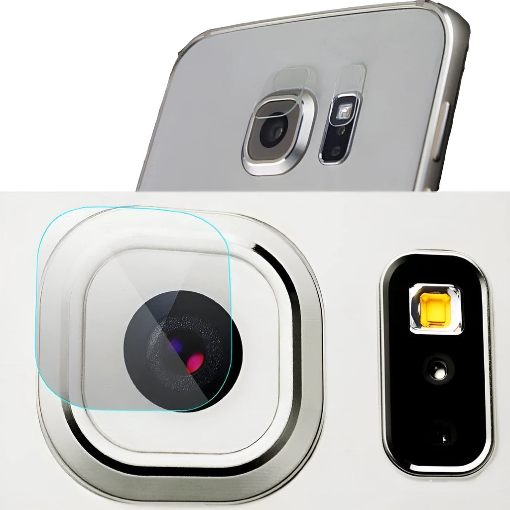 Samsung S7 Edge tempered glass rear camera lens protection film with anti-fingerprint features