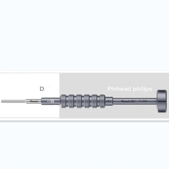 iPhone T2 cross triangle star screwdriver with grenade-shaped aluminium alloy handle for precision electronic repairs