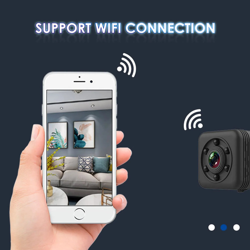 SQ29 black waterproof sports camera for action recording during cycling and diving activities