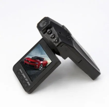 H198 HD car dashboard camera with infrared night vision lights and 2.4-inch screen