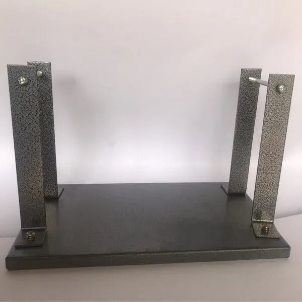 Black iron flip chip bracket accessory for electric planers measuring 285mm length