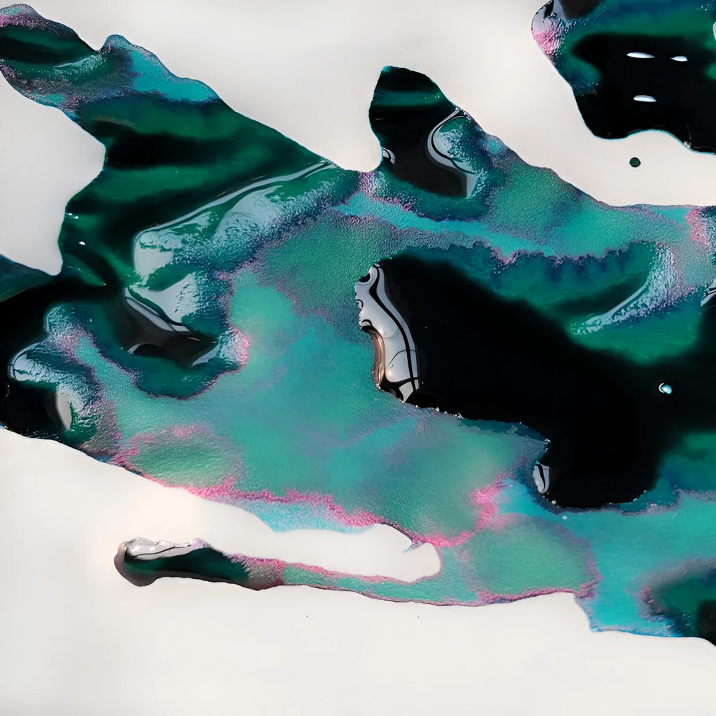 Bottle of Strong Sheen Gradient Colour Ink for fountain pens in Red Tide or Truffle shade.