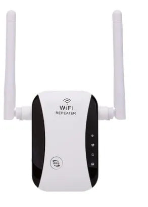 Wireless WiFi repeater 802.11n with lightning protection, 110-240V, includes RJ45 cable, EU US UK AU plug options
