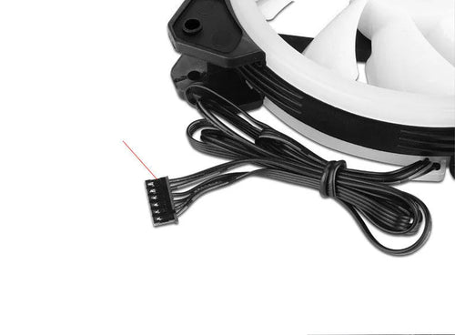 12cm camouflage pattern RGB colour changing PC chassis cooling fan with hydraulic bearing