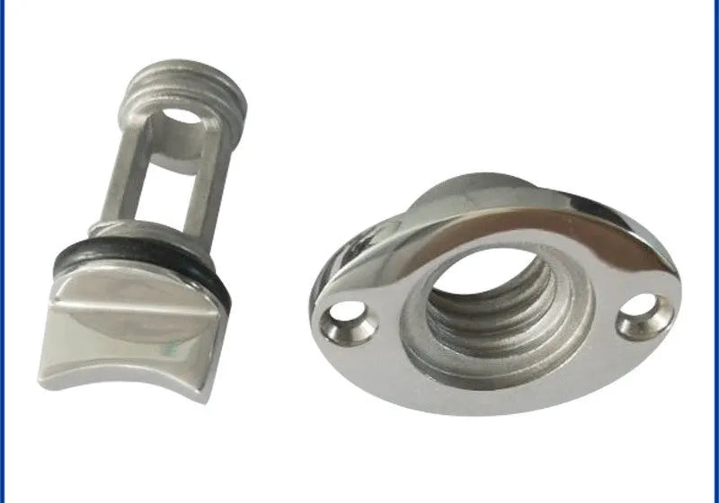 Stainless steel marine water plug for ships and yachts with 38*50 designation