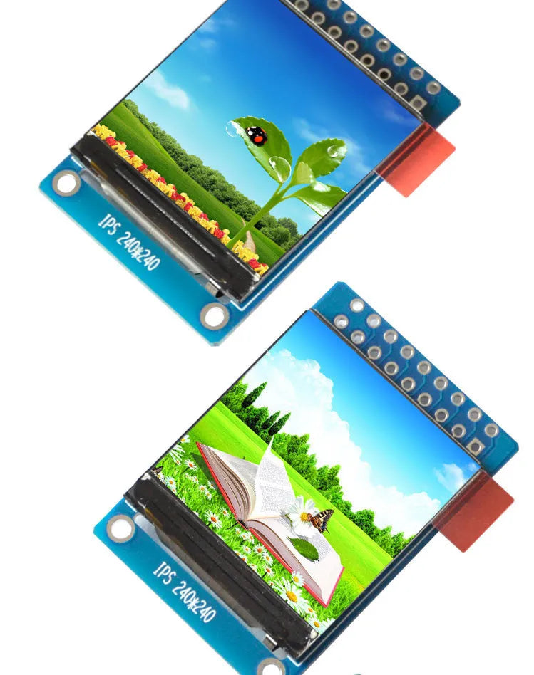1.3 inch 240x240 IPS LCD full colour display plug-in module front view
