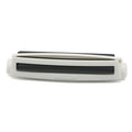 Manual plastic cigarette maker for shredded tobacco in multiple colours showing 110mm length