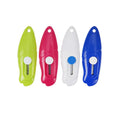 Cartoon art knife with plastic handle and metal blade for manual production work