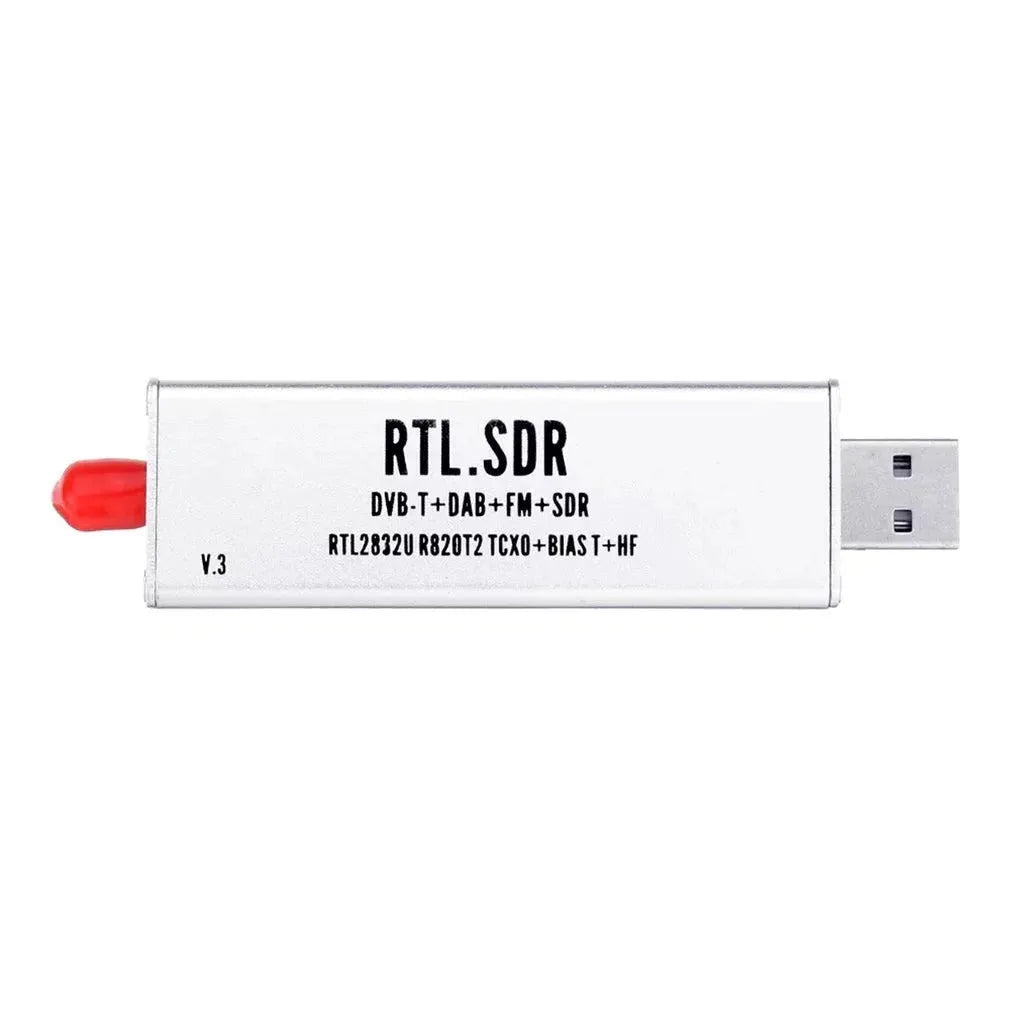 A300U black metal all-band SDR software receiver for ADS-B and radio signal monitoring.