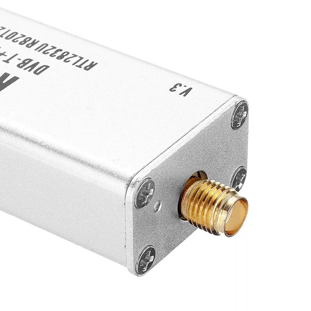 A300U black metal all-band SDR software receiver for ADS-B and radio signal monitoring.