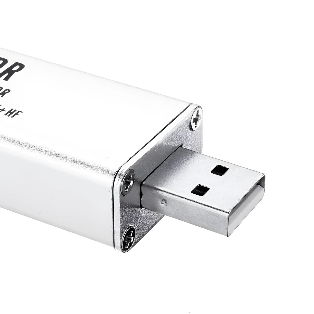 A300U black metal all-band SDR software receiver for ADS-B and radio signal monitoring.