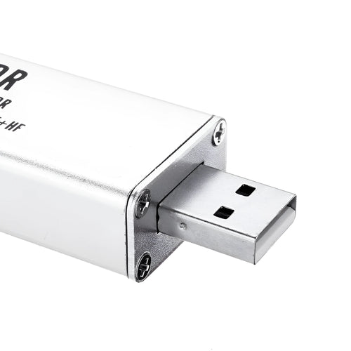 A300U black metal all-band SDR software receiver for ADS-B and radio signal monitoring.