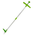 Aluminium tube manual weed puller gardening tool measuring 50cm long