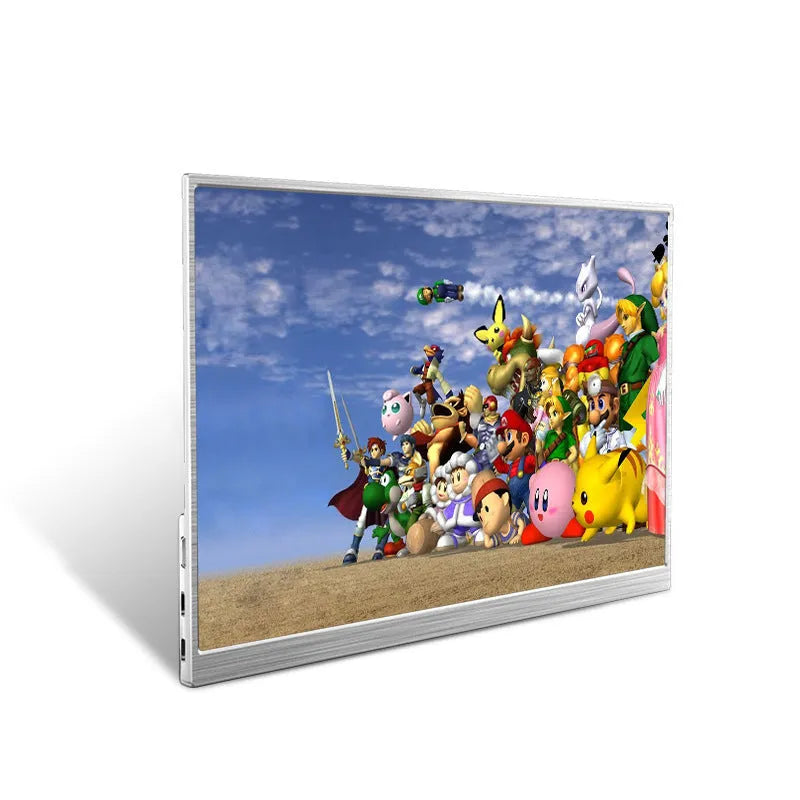 ZeusLap 15-inch ultra-thin portable IPS monitor with HDMI cable and split screen display function