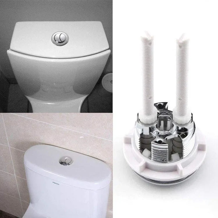38mm round double button toilet tank replacement part for one-piece toilets