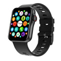 D06 colour screen Bluetooth smart watch on wrist showing split-screen display.