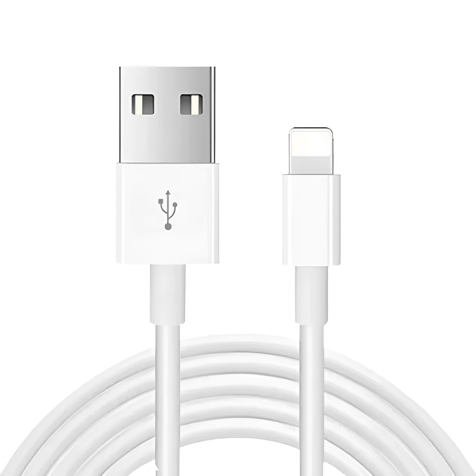 White 20W USB-C fast charger with 1m cable for iPhone 12 Pro Max and iPad