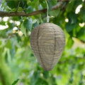 Honeycomb paper lantern in photo colour, 22cm wide by 28cm high