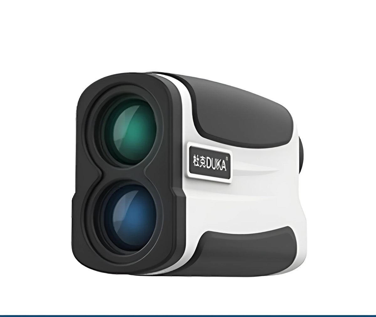 Golf laser range finder telescope with distance measurement display
