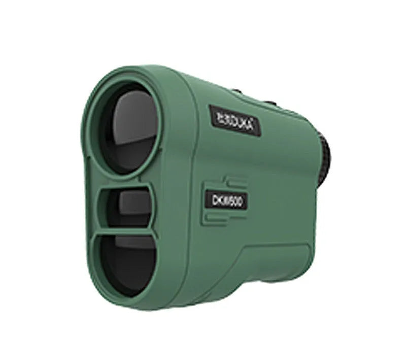 Golf laser range finder telescope with distance measurement display