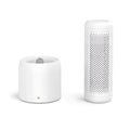 Small white household dehumidifier with 1-litre tank for rooms under 10 square metres