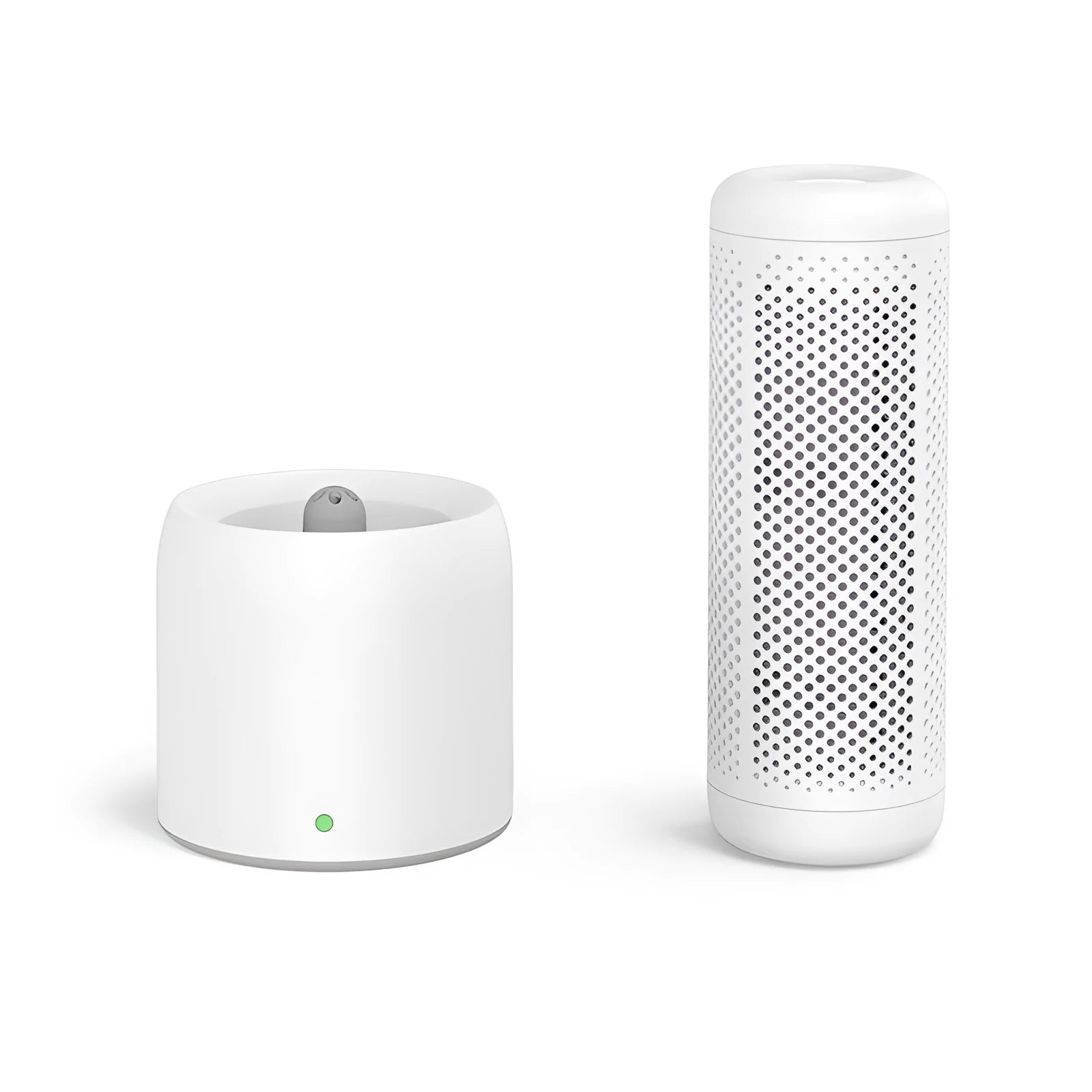 Small white household dehumidifier with 1-litre tank for rooms under 10 square metres