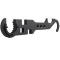 Black AR15 M4 dual-purpose armourer's wrench made from 40Cr alloy steel